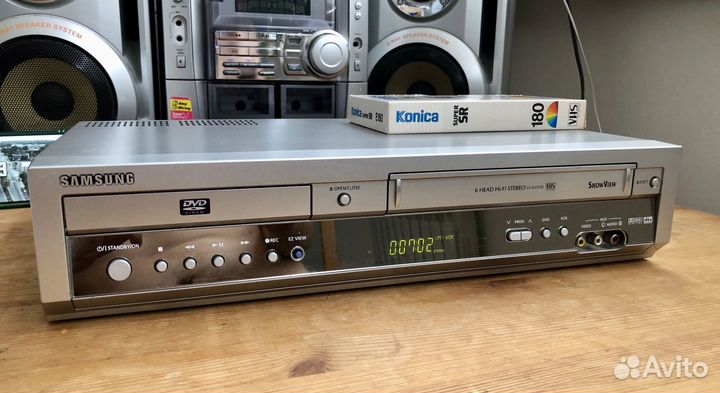 Видеомагнитофон DVD HiFi Стерео Samsung