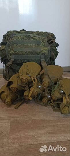 Фляга армейская с чехлом