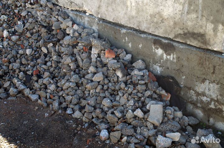 Дробленный бетон