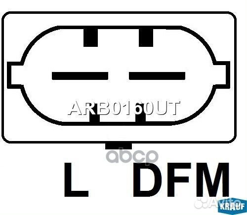Регулятор генератора ARB0160UT Krauf