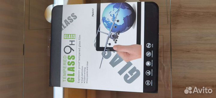 Защитное стекло-чехол на айпад