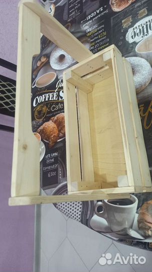 Ящик деревянный подарочный