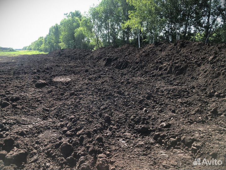 Плодородный грунт, чернозем, торф