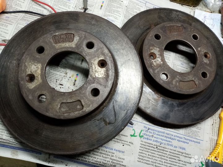 Тормозные диски хендай элантра