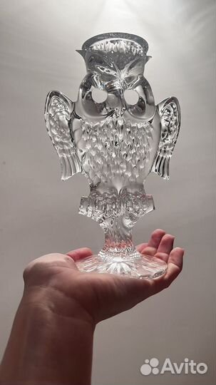 Подсвечник хрустальный