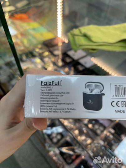 Беспроводные наушники apple