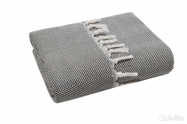 Плед хлопок на кровать Venera 200х230 см Зеленый