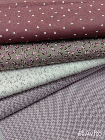 Ткань для пэчворк и рукоделия мелкий рисунок