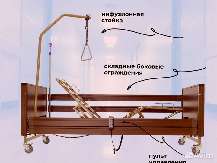 Кровать для лежачих больных