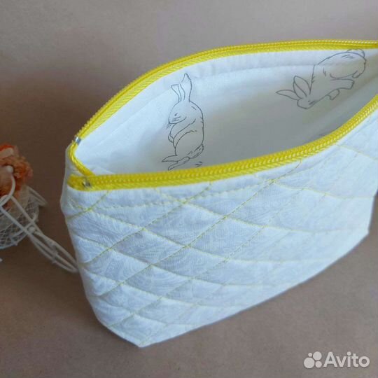 Косметичка Hand Made. Хлопок. Новая