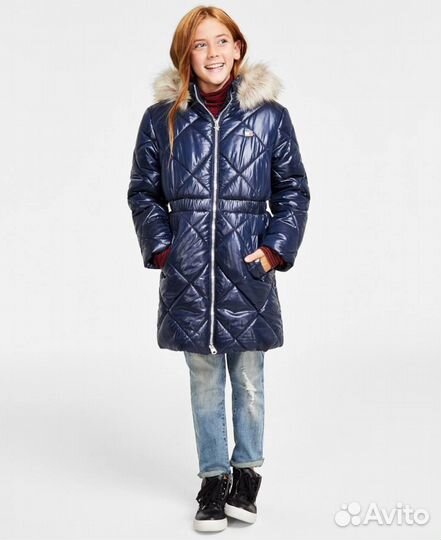 Пуховик tommy hilfiger для девочки