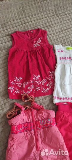 Пакет вещей на девочку 80 - 86