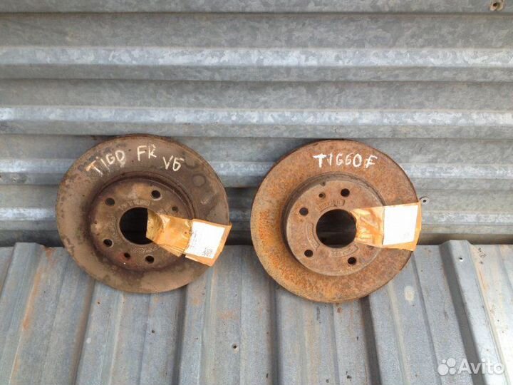 Диск тормозной передний Chery Tiggo T11 DB