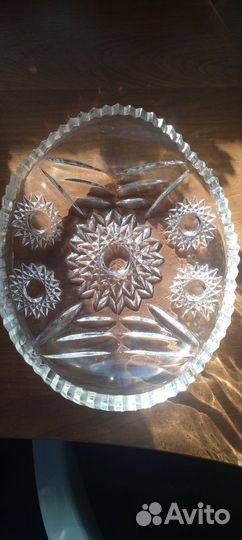Ваза хрустальная СССР