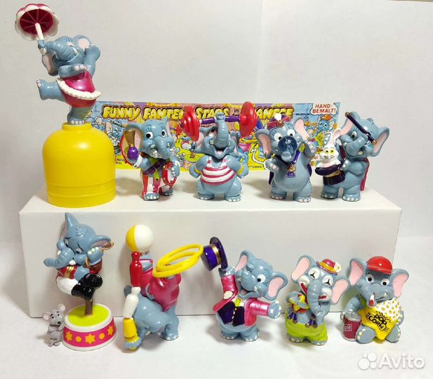 Слоны в цирке, 1998 год, Коллекция