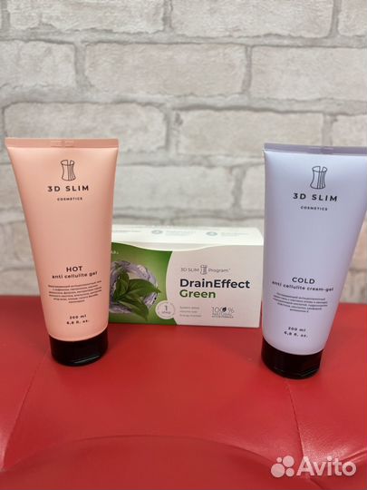 Антицеллюлитный крем разогревающий / охлаждающий