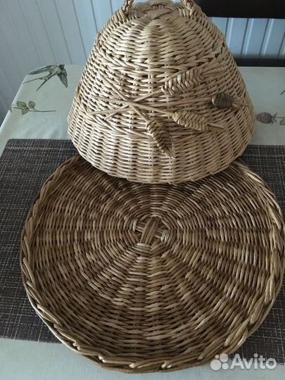 Хлебница плетеная