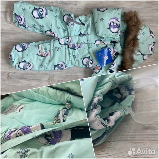 Зимний комбинезон для девочки