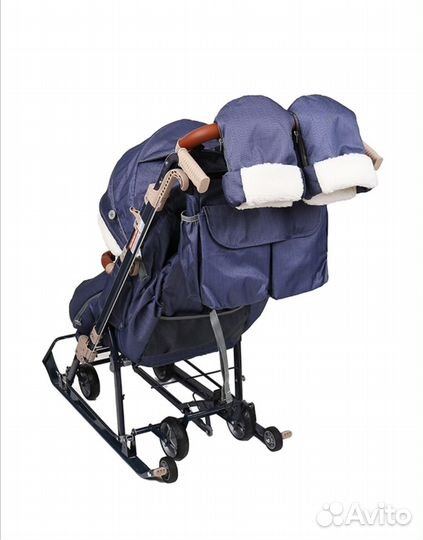 Детские санки коляска
