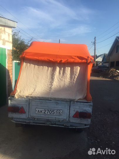 Палатка СССР с прицепом