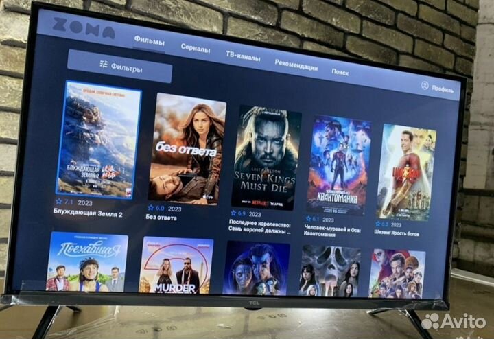 Новый Smart TV Google Play TCL32(82см)ассистент