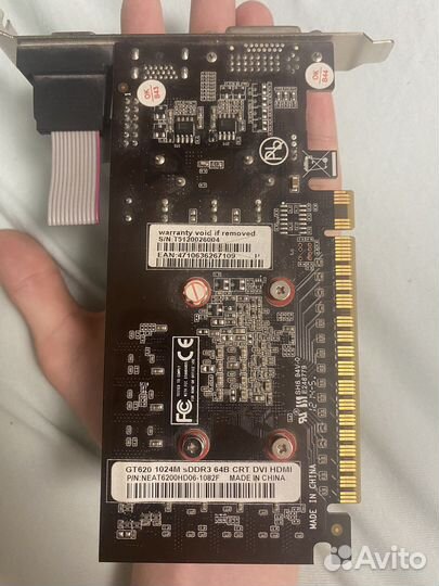 Видеокарта gt 620 1024m