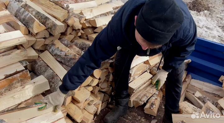 Колотые берёзовые дрова с доставкой в Чкаловск