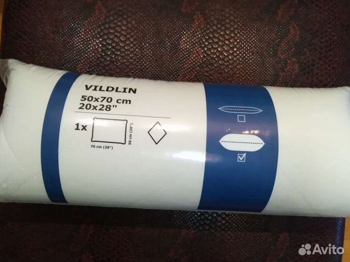 Подушка Вильдлин икеа, фиксатор для простыни