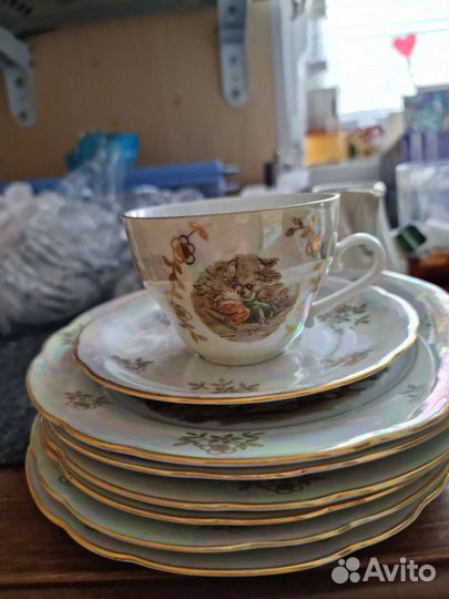 Чайный сервиз на 6 персон