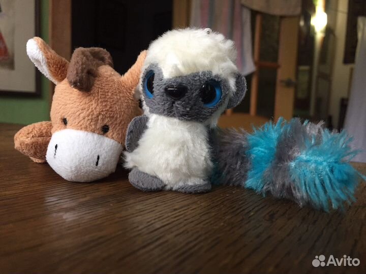 Маленькие мягкие игрушки, можно на брелок