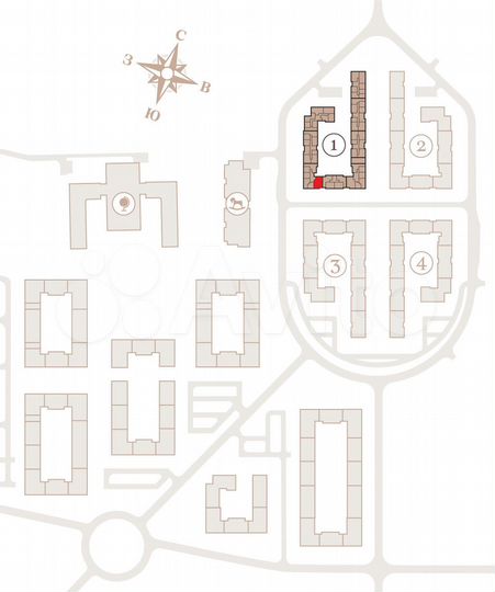 4-к. квартира, 103 м², 2/4 эт.