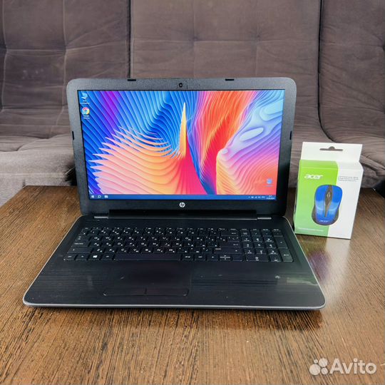 Быстрый ноутбук HP / 12gb, ssd, hdd