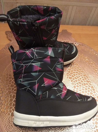 Сапоги дутики детские 28