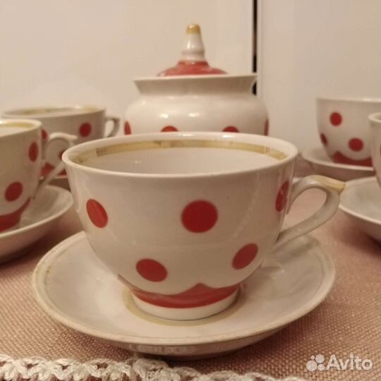 Сервиз чайный Городница СССР