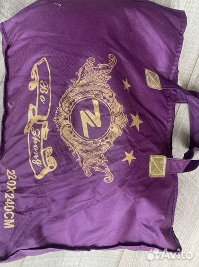 Плед покрывало травка пушистый