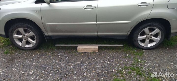 Защитная труба переднего бампера + Подножки пороги