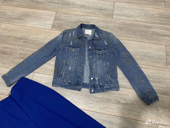 Джинсовая куртка zara