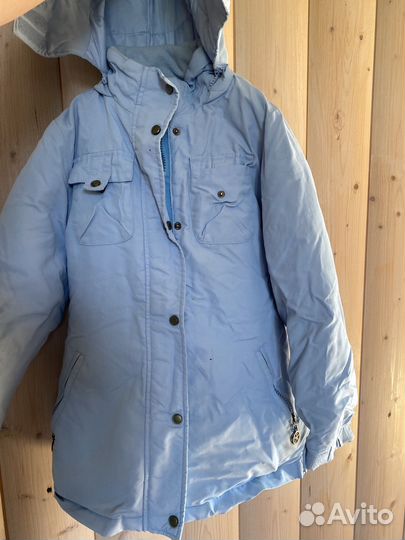 Парка для девочки 122-128