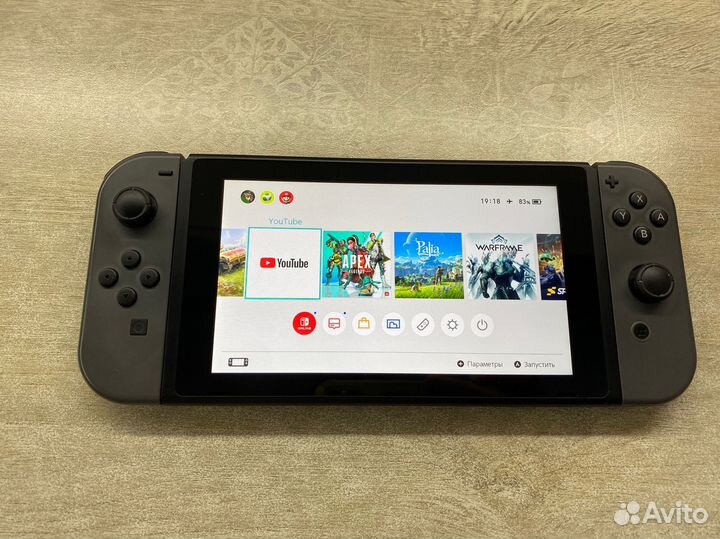 Nintendo switch rev 2 с играми