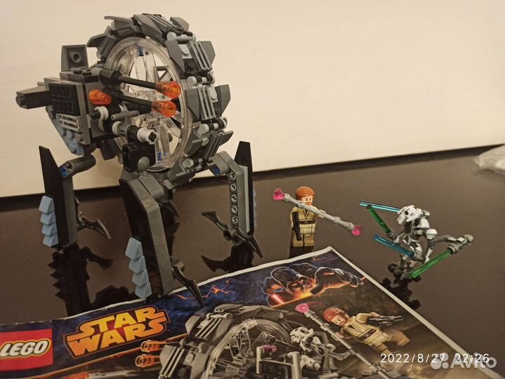 Lego Star Wars Машина генерала Гривуса 75040