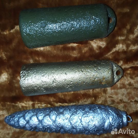 Гири для старинных маятниковых часов-ходиков. Лот