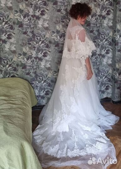 Платье свадебное шампань Париж