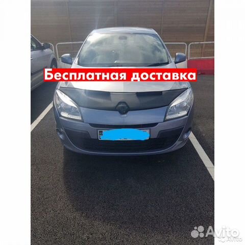 Дефлектор капота Renault Megane 3