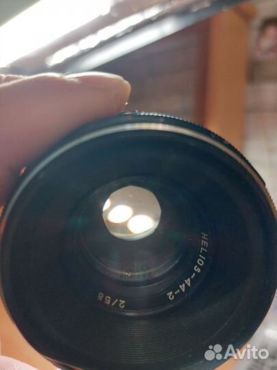 Гелиос 44-2 + переходник Canon