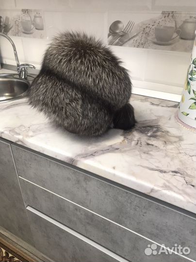 Шапка песец