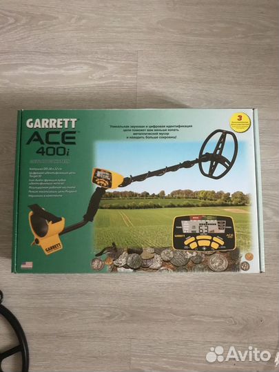 Металлоискатель garrett ace 400i новый 13