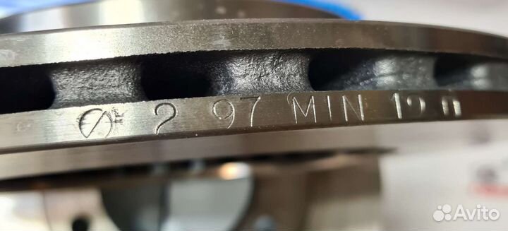 Диск тормозной пер вентилируемый land cruiser 80