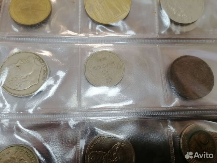 Альбом с монетами СССР