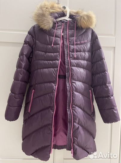 Пуховик для девочки GnK
