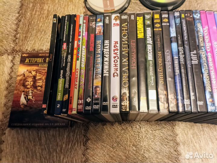 DVD диски, сборка